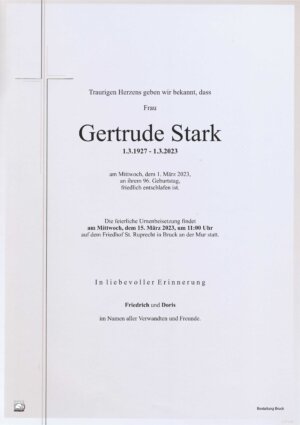 Portrait von Gertrude Stark