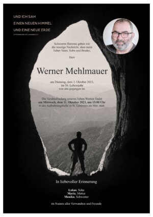 Portrait von Werner Mehlmauer