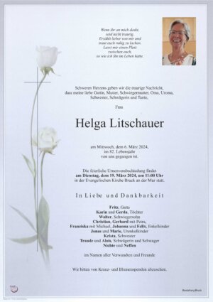 Portrait von Helga Litschauer